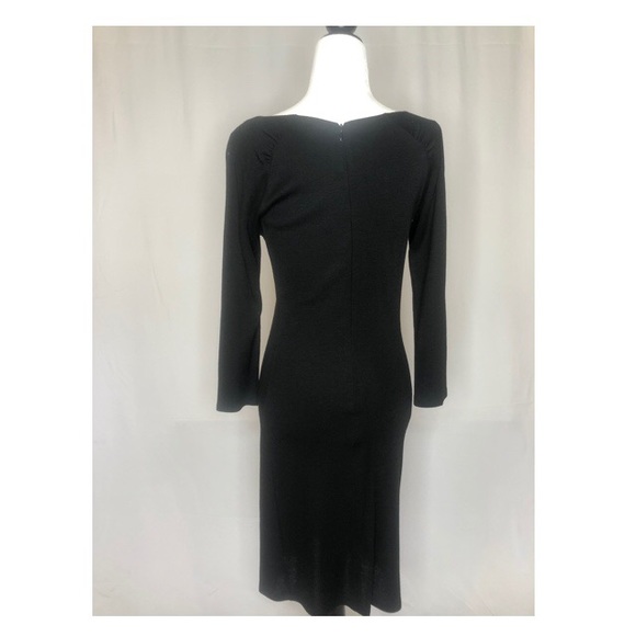 Michael Kors Black Dress with Gold Zippers - Picture 3 of 8